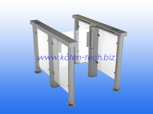 China Slim Design High Security Luxury Fast Speed Automatic Waist High Swing Barrier Gate KT247 supplier